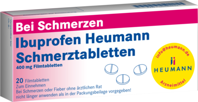 IBUPROFEN Heumann Schmerztabletten 400 mg