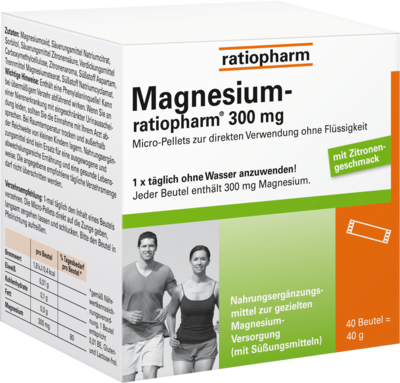 MAGNESIUM-RATIOPHARM 300 mg Micro-Pellets m.Gran.
