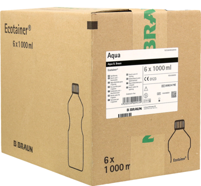 AQUA B.Braun Spüllösung Kunststoff Flasche