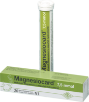 MAGNESIOCARD 7,5 mmol Brausetabletten