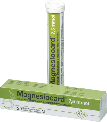 MAGNESIOCARD 7,5 mmol Brausetabletten
