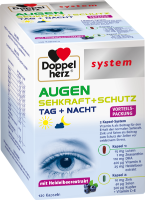 DOPPELHERZ Augen Sehkraft+Schutz system Kapseln