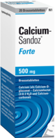 CALCIUM SANDOZ forte Brausetabletten
