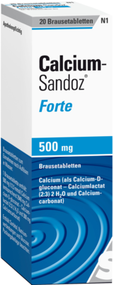 CALCIUM SANDOZ forte Brausetabletten