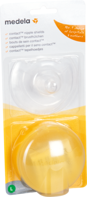 MEDELA Brusthütchen Contact L m.Aufbw.Box