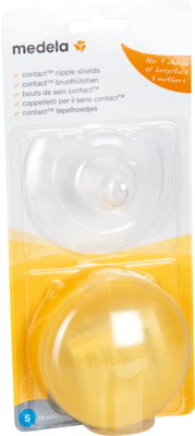 MEDELA Brusthütchen Contact S m.Aufbw.Box