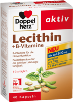 DOPPELHERZ Lecithin+B-Vitamine Kapseln