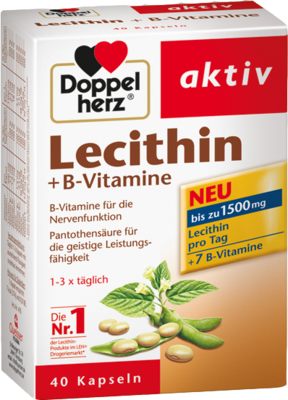 DOPPELHERZ Lecithin+B-Vitamine Kapseln