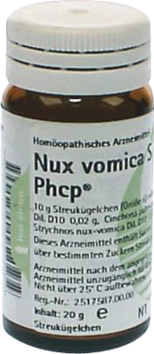 NUX VOMICA S Phcp Globuli