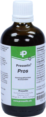 PRESSELIN PROS Tropfen zum Einnehmen