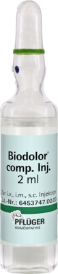 BIODOLOR comp.Inj.Ampullen
