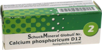 SCHUCKMINERAL Globuli 2 Calcium phosphoricum D 12