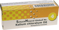 SCHUCKMINERAL Globuli 4 Kalium chloratum D6