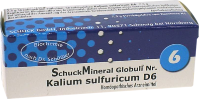 SCHUCKMINERAL Globuli 6 Kalium sulfuricum D6