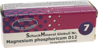 SCHUCKMINERAL Globuli 7 Magnesium phosphoricum D12