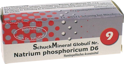 SCHUCKMINERAL Globuli 9 Natrium phosphoricum D6