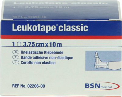 LEUKOTAPE Classic 3,75 cmx10 m weiß