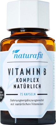 NATURAFIT Vitamin B Komplex natürlich Kapseln