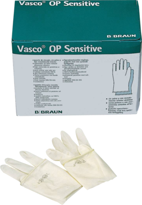 VASCO OP Sensitive Handsch.steril puderfrei Gr.9