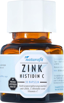 NATURAFIT Zink Histidin C Kapseln