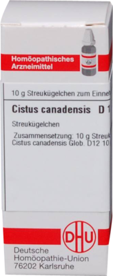 CISTUS CANADENSIS D 12 Globuli