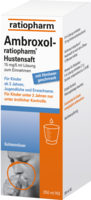 AMBROXOL-ratiopharm Hustensaft