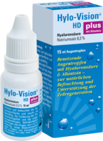 HYLO-VISION HD Plus Augentropfen