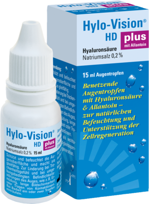 HYLO-VISION HD Plus Augentropfen