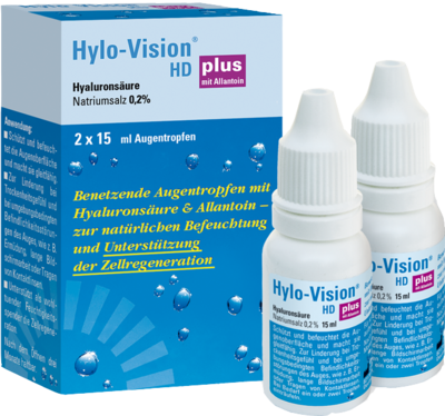 HYLO-VISION HD Plus Augentropfen