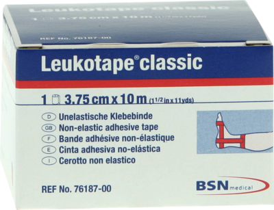 LEUKOTAPE Classic 3,75 cmx10 m rot