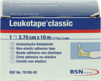 LEUKOTAPE Classic 3,75 cmx10 m gelb