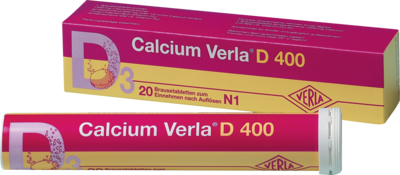 CALCIUM VERLA D 400 Brausetabletten