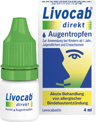 LIVOCAB direkt Augentropfen