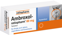 AMBROXOL-ratiopharm 60 mg Hustenlöser Tabletten