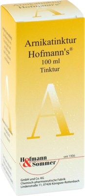 ARNIKATINKTUR Hofmann\'s