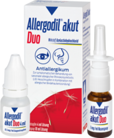 ALLERGODIL akut Duo 4ml AT akut/10ml NS akut