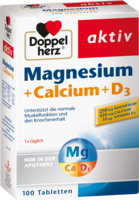 DOPPELHERZ Magnesium+Calcium+D3 Tabletten