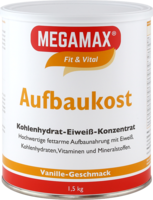 MEGAMAX Aufbaukost Vanille Pulver
