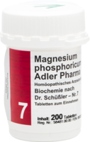 BIOCHEMIE Adler 7 Magnesium phosphoricum D 6 Tabl.