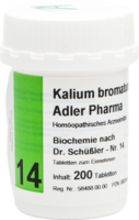 BIOCHEMIE Adler 14 Kalium bromatum D 12 Tabletten