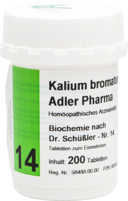 BIOCHEMIE Adler 14 Kalium bromatum D 12 Tabletten