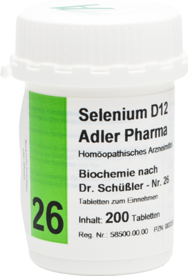 BIOCHEMIE Adler 26 Selenium D 12 Tabletten