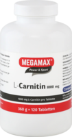 MEGAMAX L-Carnitin 1000 mg Tabletten