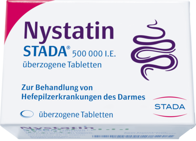 NYSTATIN STADA 500.000 I.E. überzogene Tab.