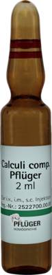 CALCULI COMP.Pflüger Ampullen