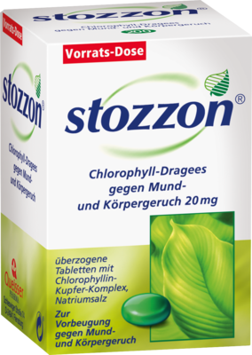 STOZZON Chlorophyll überzogene Tabletten