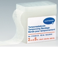 TAMPONADEBINDE 2 cmx5 m steril Hartmann