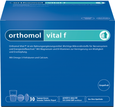 ORTHOMOL Vital F Grapefruit Gran./Kap./Tab.Kombip.