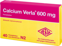 CALCIUM VERLA 600 mg Filmtabletten
