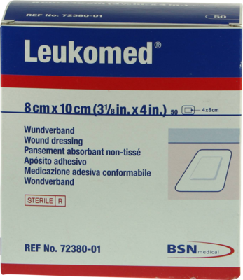 LEUKOMED sterile Pflaster 8x10 cm